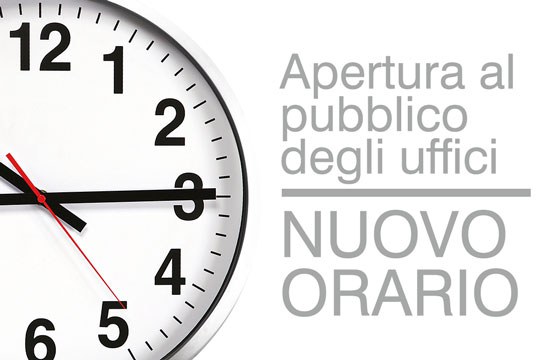 APERTURA AL PUBBLICO